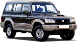 Шины для HYUNDAI Galloper  JK Exceed 5d 1998–2003