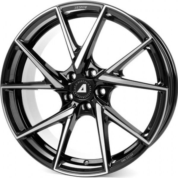 Alutec ADX.01 8.5 R19 PCD:5/114.3 ET:40 DIA:70.1 Diamant black front polished