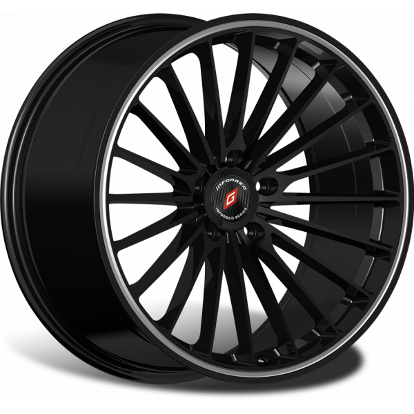 Inforged IFG36 8 R18 PCD:5/114.3 ET:45 DIA:67.1 Matt Black Undercut Lip