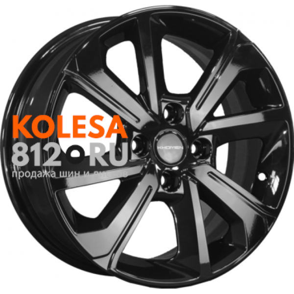 Khomen Wheels KHW1501 6 R15 PCD:4/100 ET:46 DIA:54.1 black
