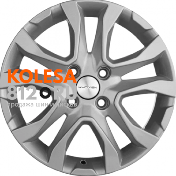 Khomen Wheels KHW1503 6 R15 PCD:4/98 ET:36 DIA:58.5 F-Silver