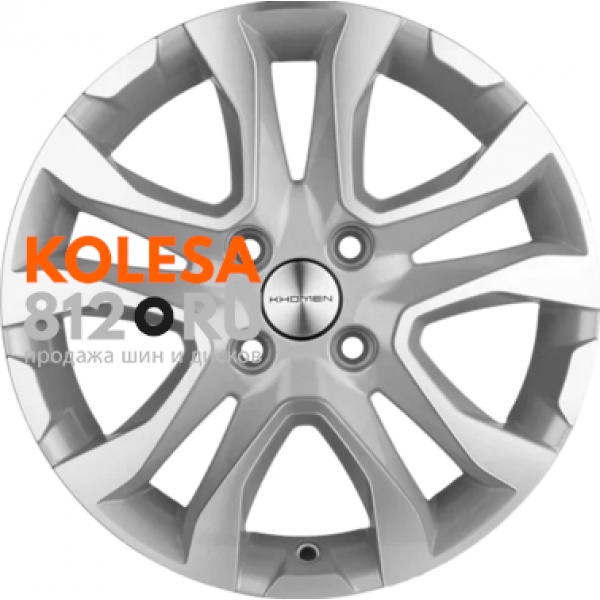 Khomen Wheels KHW1503 6 R15 PCD:4/100 ET:46 DIA:54.1 F-Silver-FP