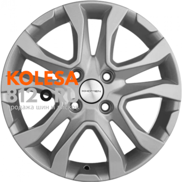 Khomen Wheels KHW1503 6 R15 PCD:4/100 ET:46 DIA:54.1 F-Silver