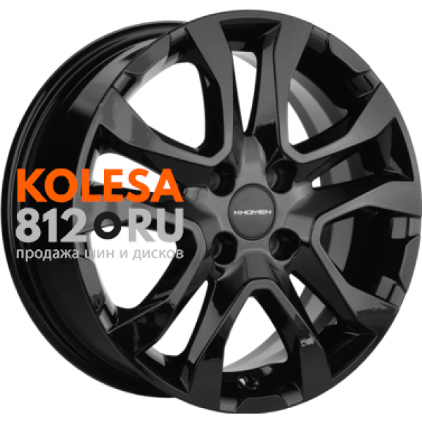 Khomen Wheels KHW1503 6 R15 PCD:4/100 ET:46 DIA:54.1 black