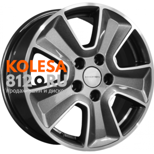 Khomen Wheels KHW1601 6.5 R16 PCD:5/114.3 ET:46 DIA:67.1 Gray-FP