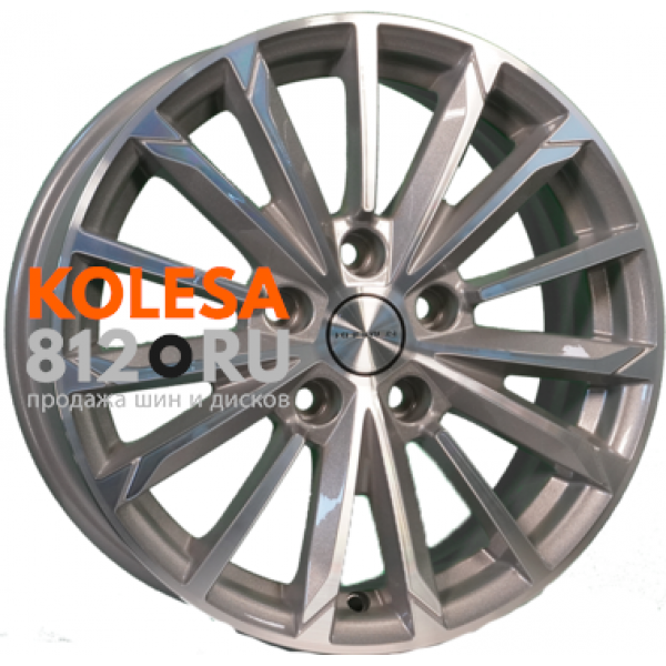 Khomen Wheels KHW1611 6.5 R16 PCD:5/114.3 ET:50 DIA:66.1 F-Silver-FP