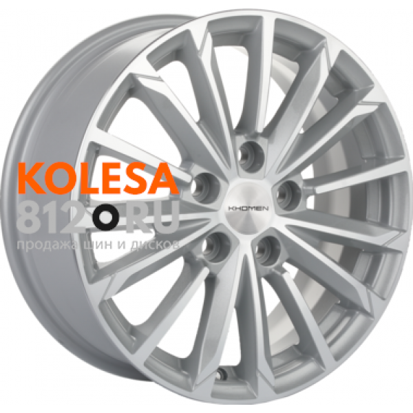 Khomen Wheels KHW1611 6.5 R16 PCD:5/108 ET:50 DIA:63.3 F-Silver