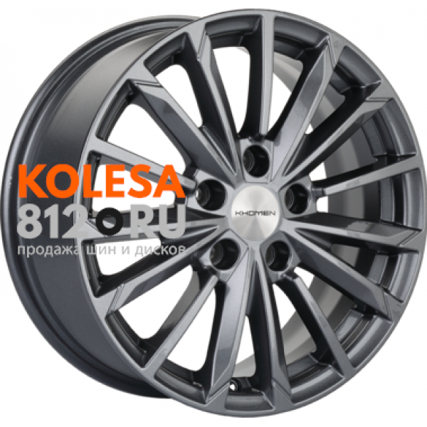 Khomen Wheels KHW1611 6.5 R16 PCD:5/108 ET:50 DIA:63.3 Gray