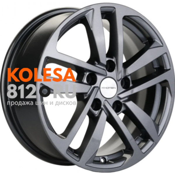 Khomen Wheels KHW1612 6.5 R16 PCD:5/114.3 ET:45 DIA:67.1 Gray