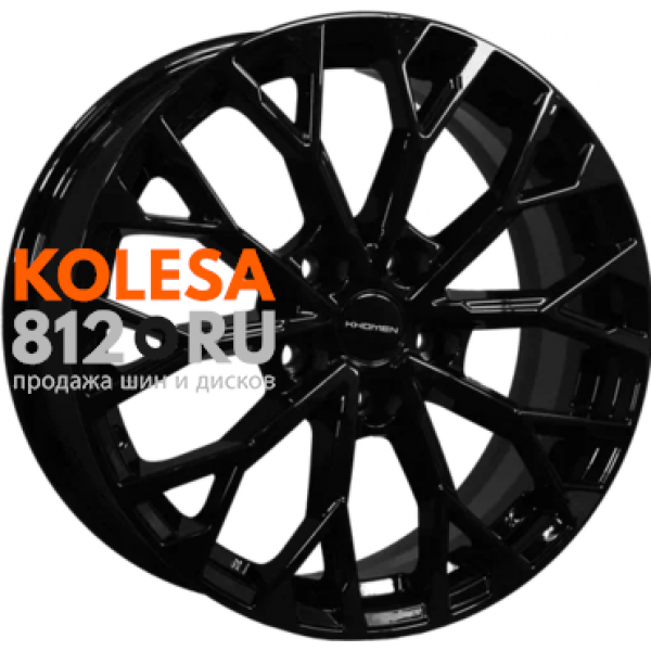 Khomen Wheels KHW1718 7 R17 PCD:5/112 ET:45 DIA:57.1 black