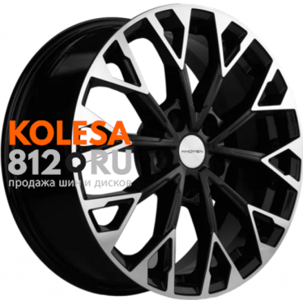 Khomen Wheels KHW1718 7 R17 PCD:5/114.3 ET:35 DIA:60.1 Black-FP