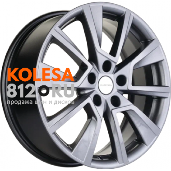 Khomen Wheels KHW1802 7 R18 PCD:5/114.3 ET:38 DIA:67.1 Gray