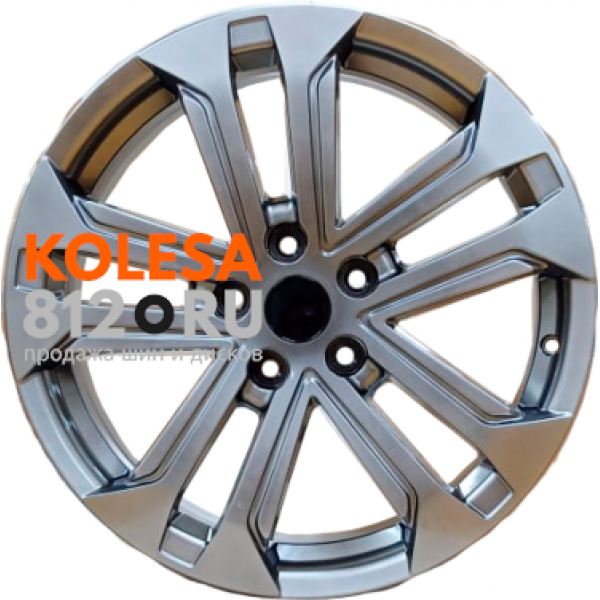 Khomen Wheels KHW1803 7 R18 PCD:5/114.3 ET:51 DIA:67.1 Dark Chrome