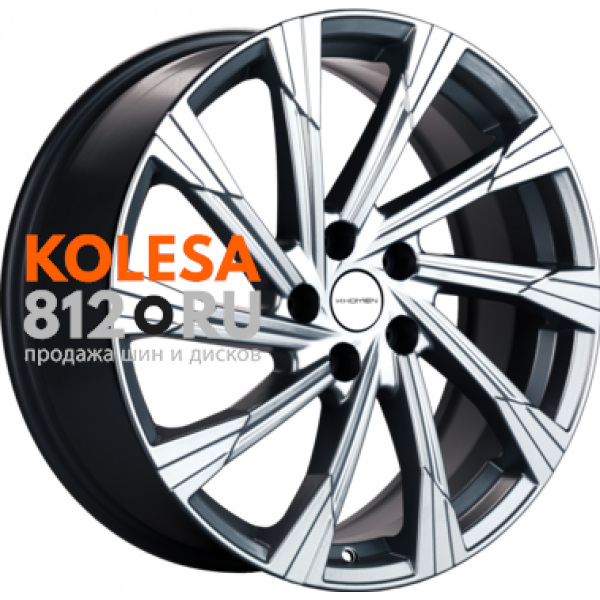 Khomen Wheels KHW1901 7.5 R19 PCD:5/114.3 ET:45 DIA:67.1 Gray-FP