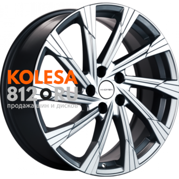 Khomen Wheels KHW1901 7.5 R19 PCD:5/114.3 ET:39 DIA:60.1 Gray-FP