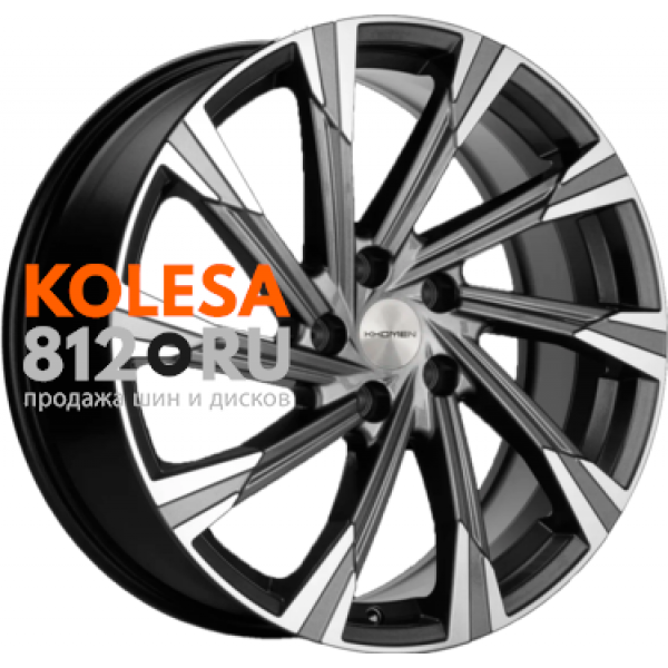 Khomen Wheels KHW1901 7.5 R19 PCD:5/108 ET:46 DIA:63.4 Gray-FP