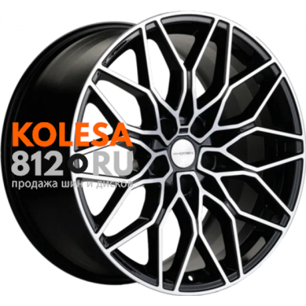 Khomen Wheels KHW1902 8.5 R19 PCD:5/120 ET:30 DIA:72.6 Black-FP