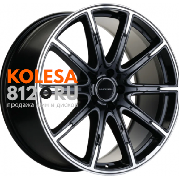 Khomen Wheels KHW2102 9.5 R21 PCD:5/112 ET:30 DIA:66.6 Black-FP