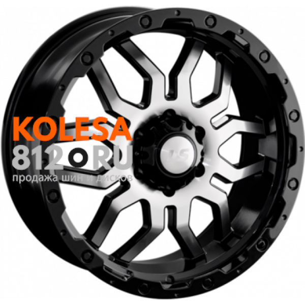 LS Wheels 1285 7 R16 PCD:6/139.7 ET:38 DIA:100.1 BKF