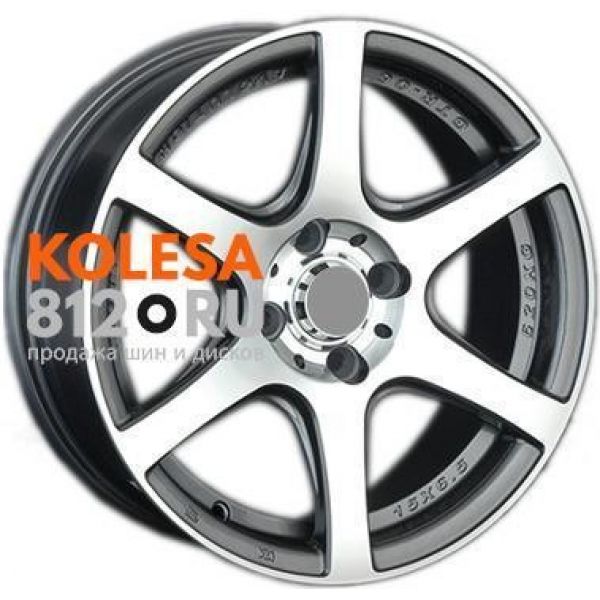 LS Wheels LS328 7 R16 PCD:5/108 ET:43 DIA:73.1 GMF