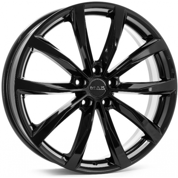 Mak Wolf 8 R20 PCD:5/108 ET:45 DIA:63.4 gloss black