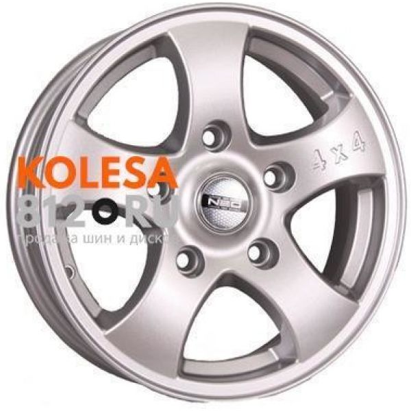 NEO 541 6.5 R15 PCD:5/139.7 ET:40 DIA:98 silver